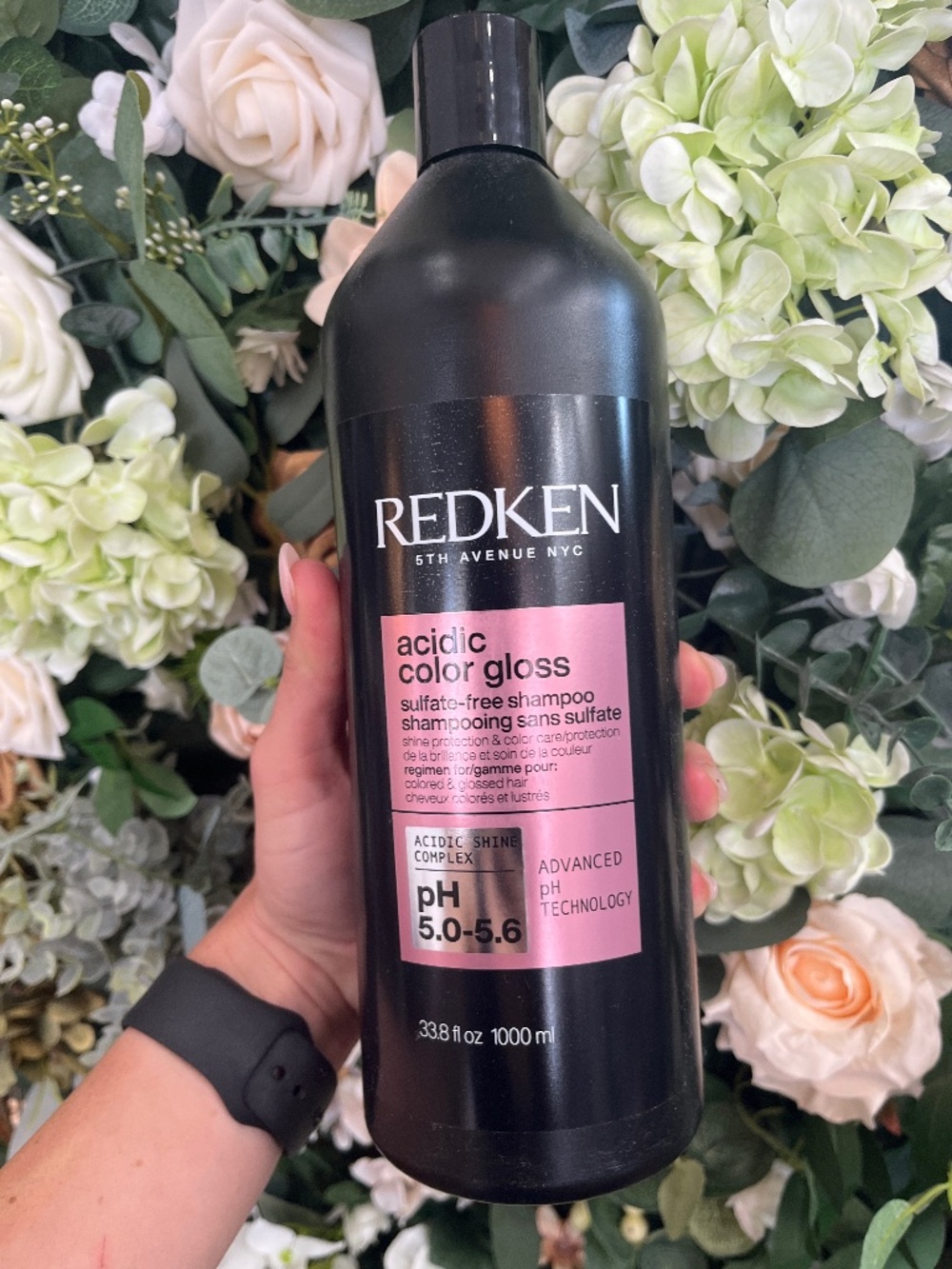 Redken acidic color gloss shampoo liter